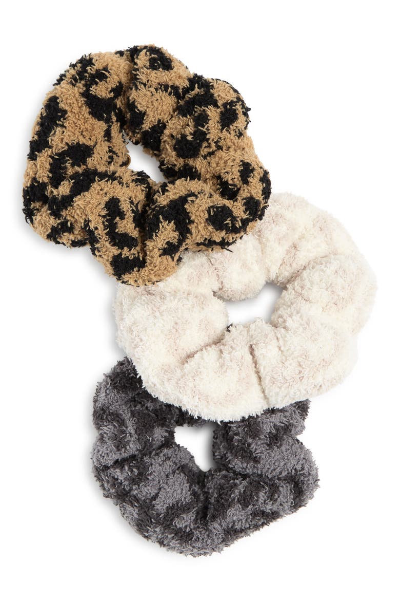 CozyChic Assorted 3-Pack Scrunchies, Alternate, color, MULTI