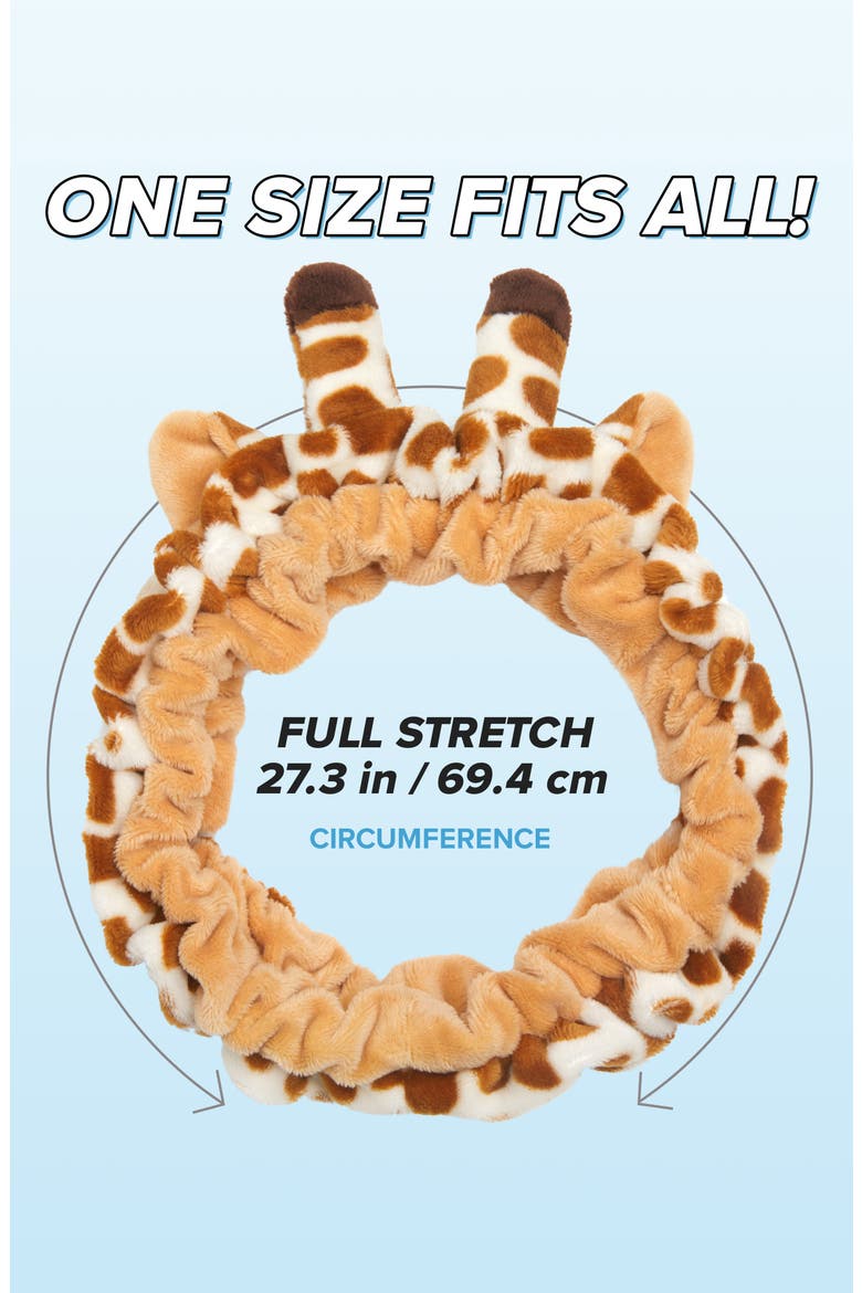 Giraffe Skincare Headband, Alternate, color, NO COLOR