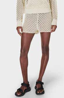Sweaty Betty Beachside Open Stitch Cover-Up Sweater Shorts