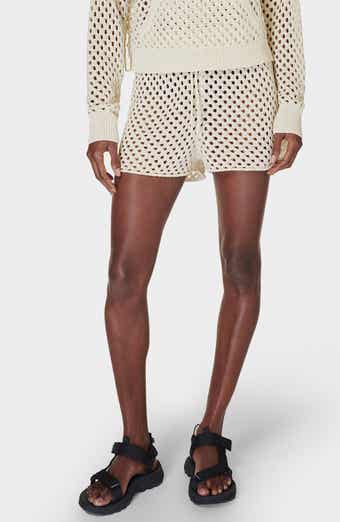 Sweaty Betty Beachside Open Stitch Cover-Up Sweater Shorts