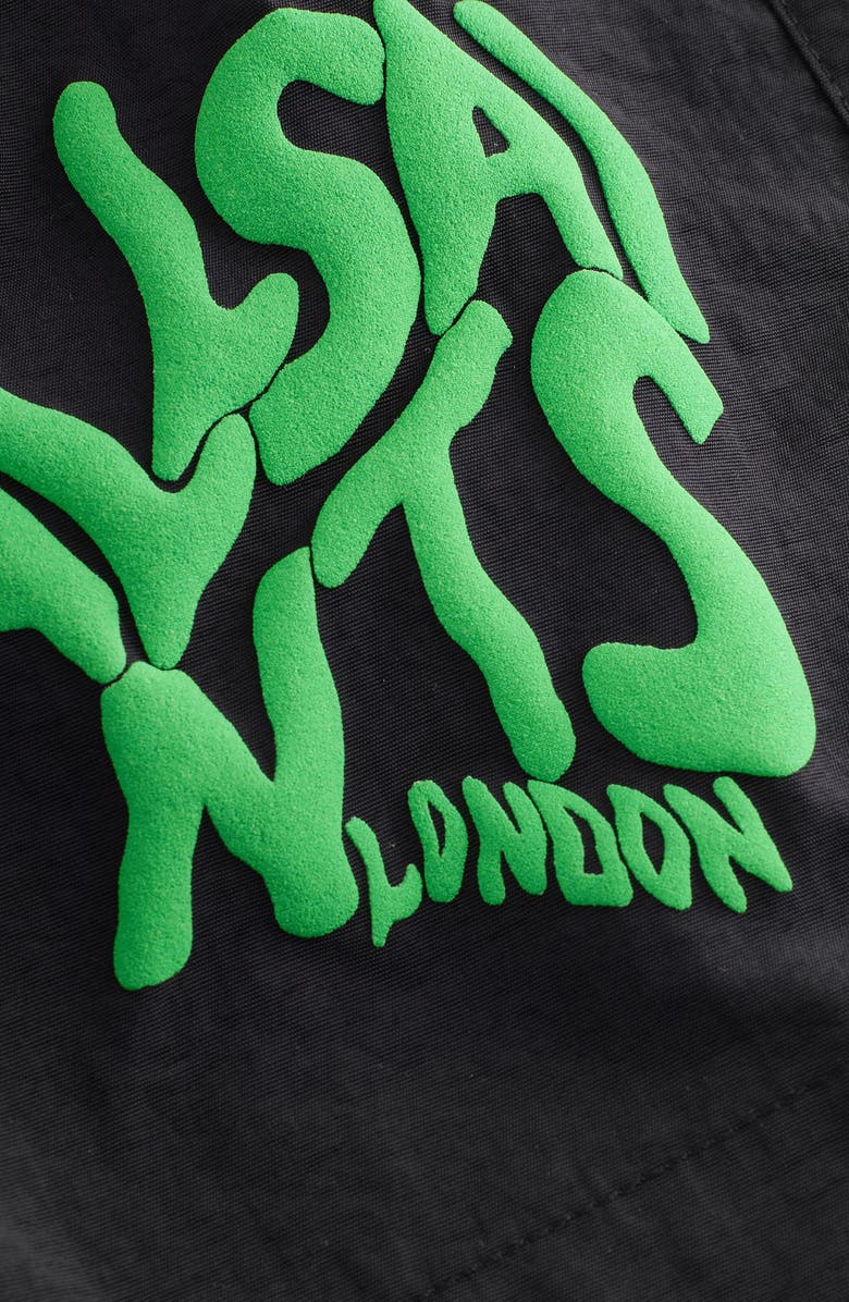 smALLSAINTS by ALLSAINTS Kids' Orlando Swim Trunks, Alternate, color, Black