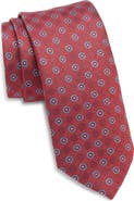 Canali Floral Silk Tie