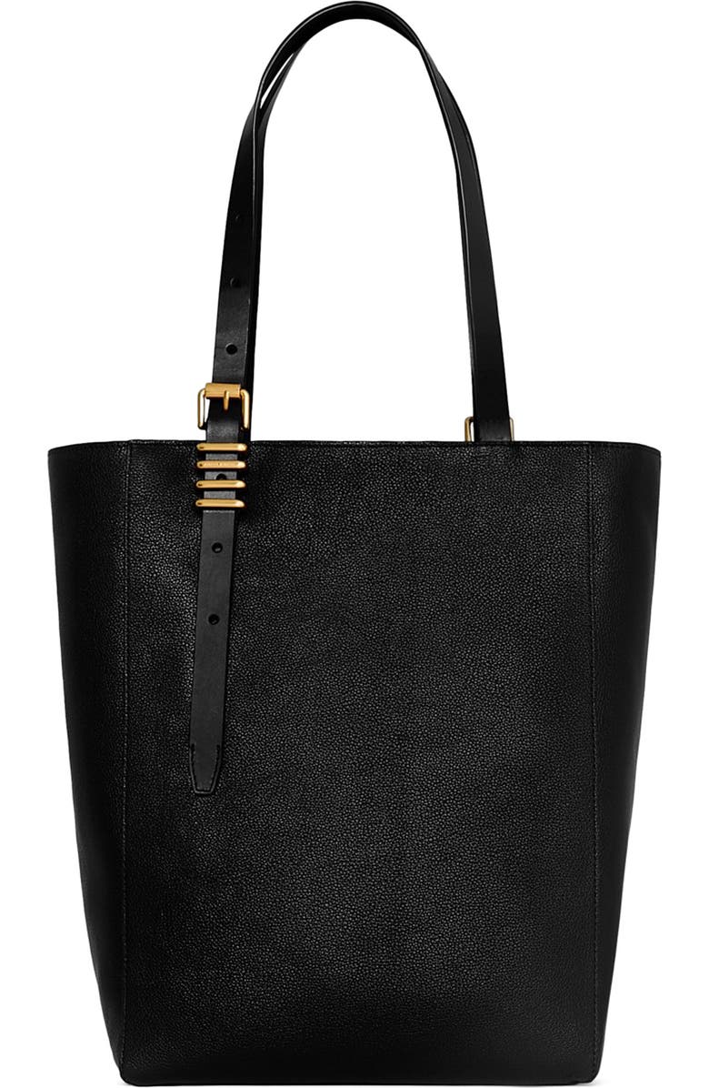 Rebecca Minkoff Buckle Up Tote Bag, Main, color, Black