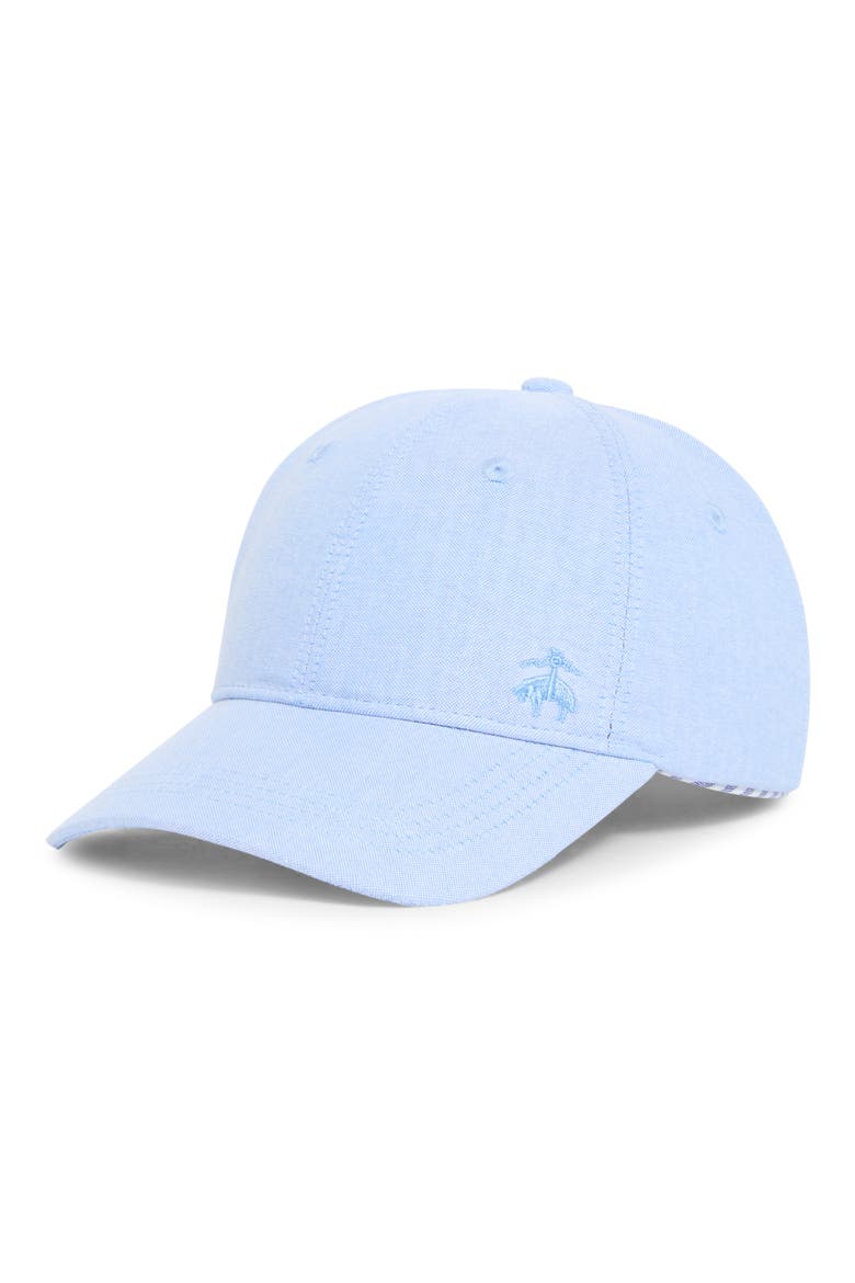 Cotton Baseball Cap, Main, color, CHAMBRAY
