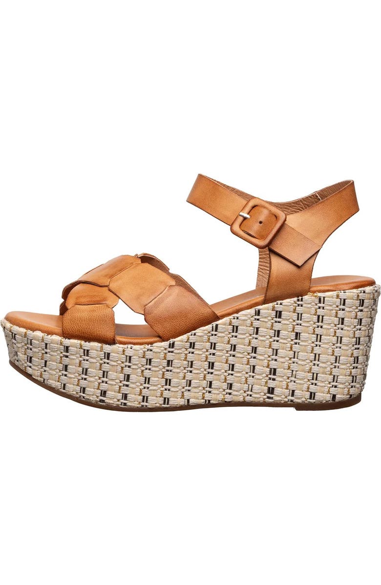 ANTELOPE Hunter Ankle Strap Espadrille Platform Wedge Sandal, Alternate, color, Taupe