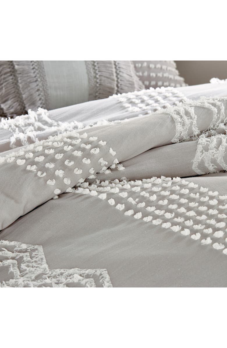 Peri Home Cut Geo Sham, Alternate, color, Grey