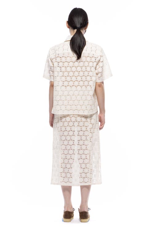 Toit Volant Adelaine Skirt In White