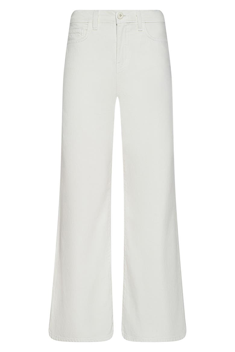 Alicent High Waist Wide Leg Jeans, Alternate, color, LIGHT ECRU