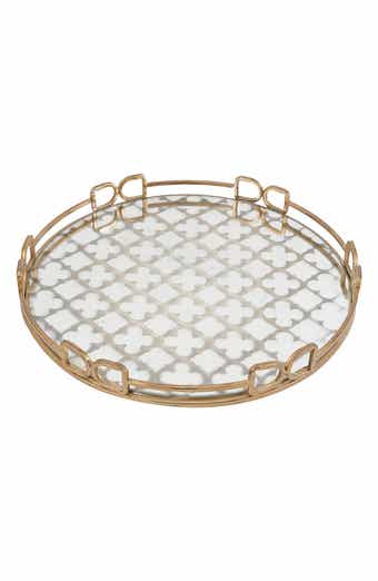 A & B Home Valentina Decorative Tray