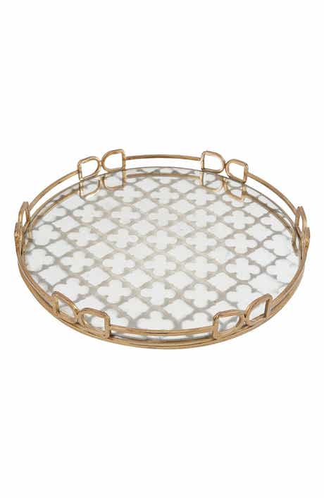 A & B Home Valentina Decorative Tray