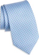 ZEGNA TIES Floral Mulberry Silk Tie