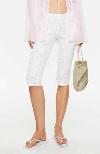 Babydoll Lace Capri Pants
