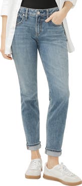 Silver Jeans Co. Mid Rise Boyfriend Jeans