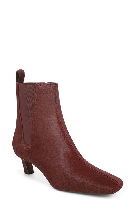 Peony Genuine Calf Hair Bootie
