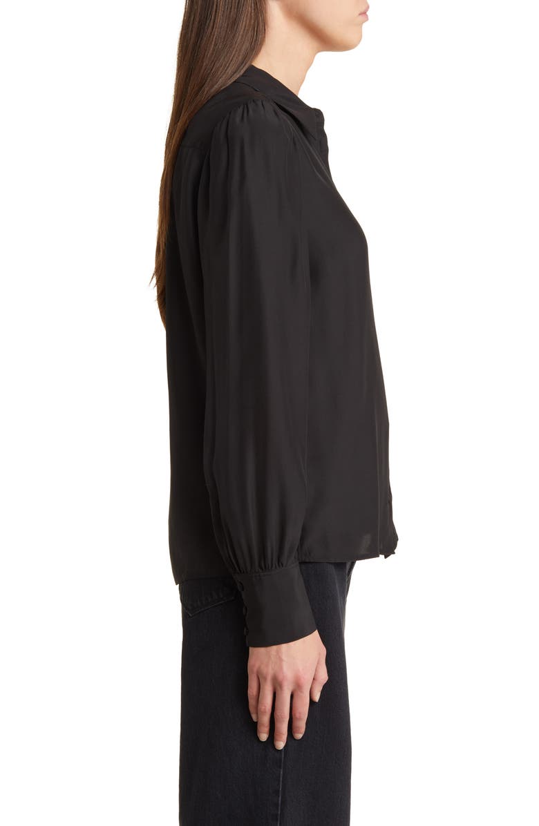 FRAME Victorian Silk Shirt, Alternate, color,