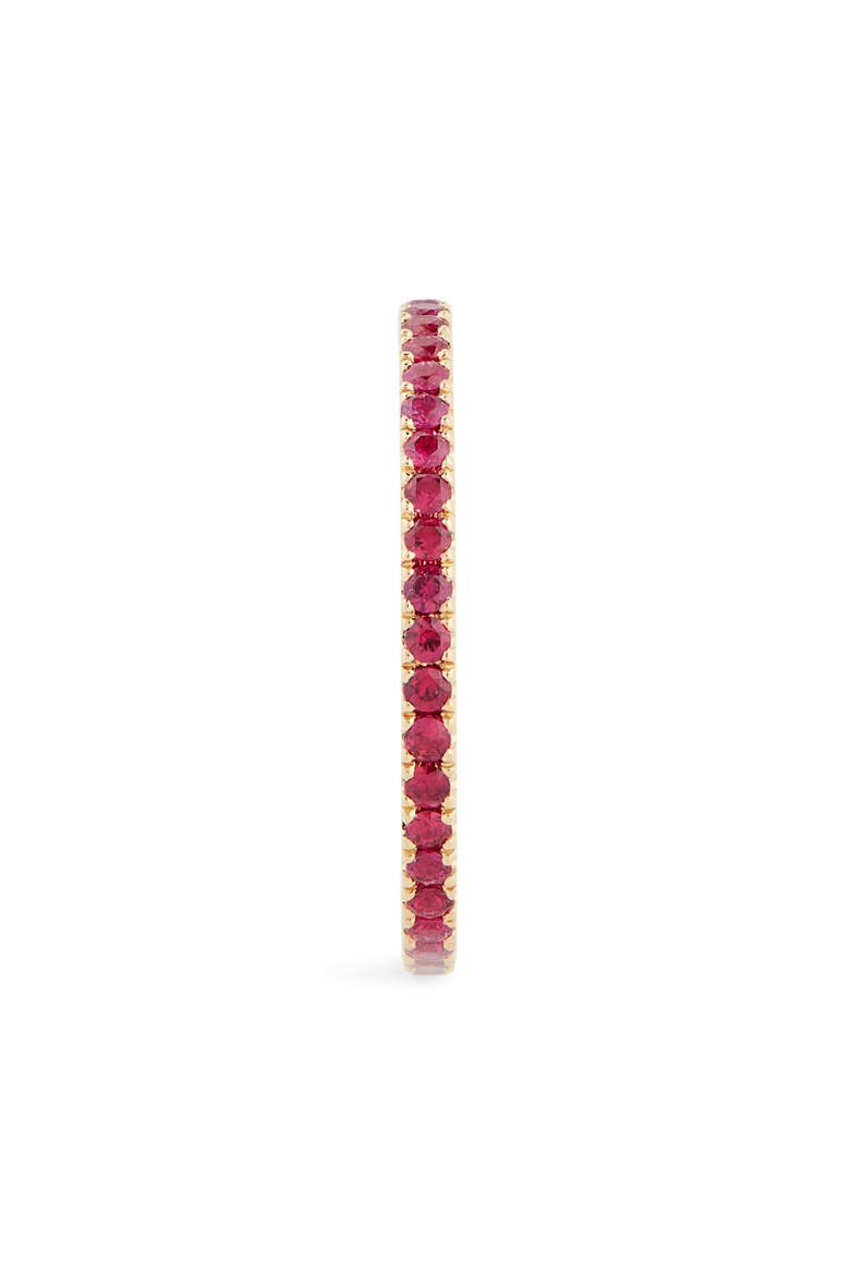 Stackable Ruby Ring, Alternate, color, YELLOW GOLD