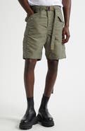 Sacai Nylon Twill Cargo Shorts