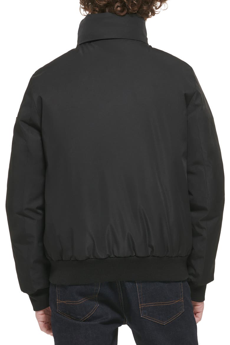 Arctic Bomber Jacket, Alternate, color, BLACK