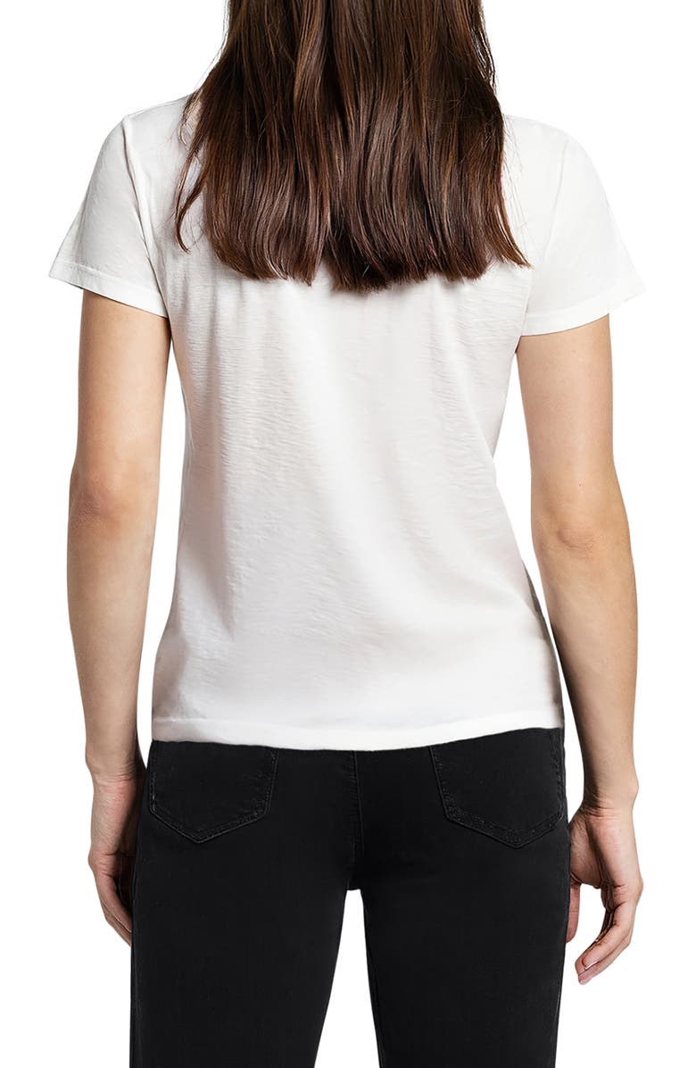 Wildfox Jamie Cosmopolitan Graphic T-Shirt, Alternate, color, Snow White