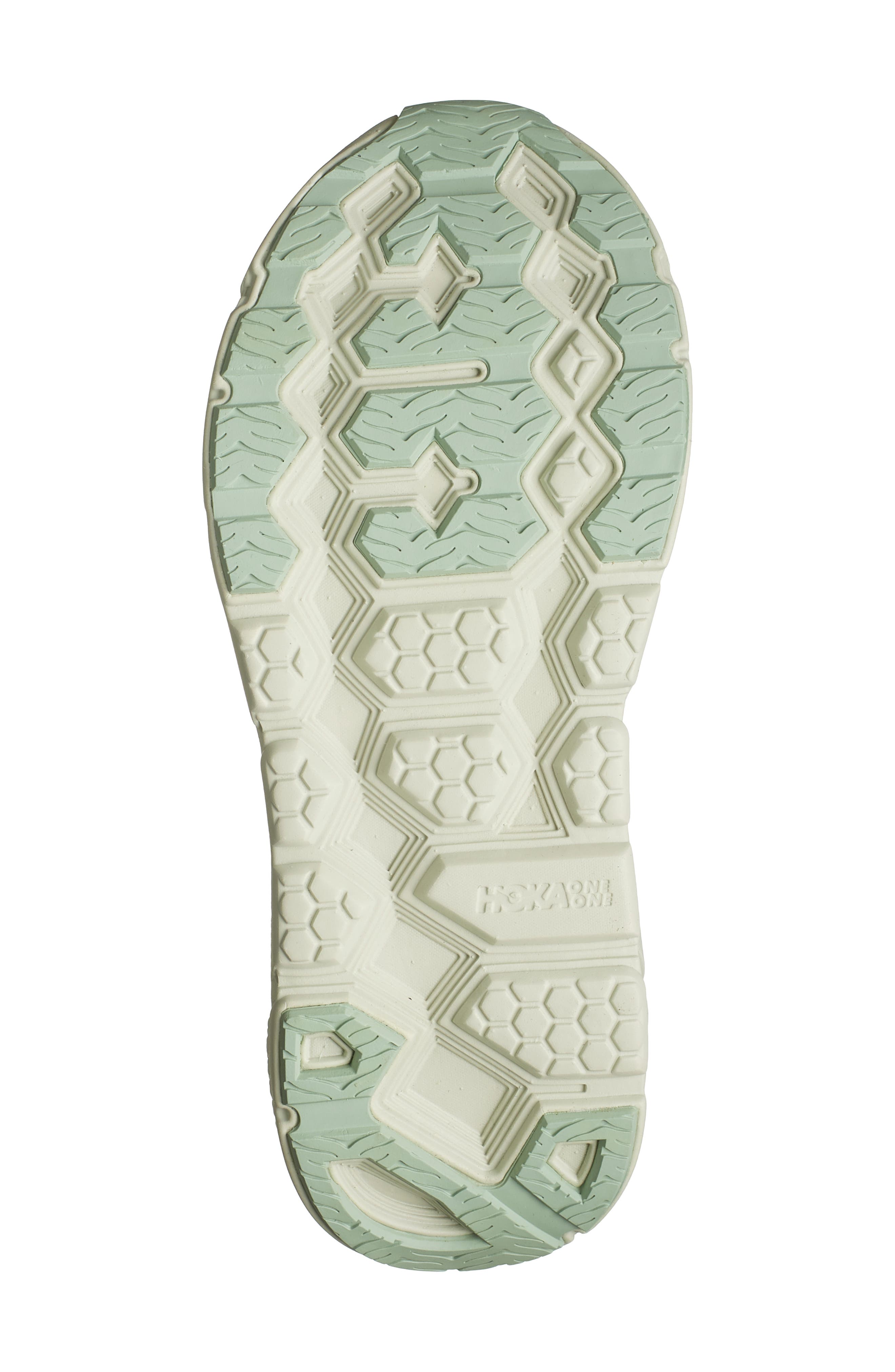 HOKA Clifton L Suede Sneaker, Alternate, color, Smoke Green / Celadon Tint