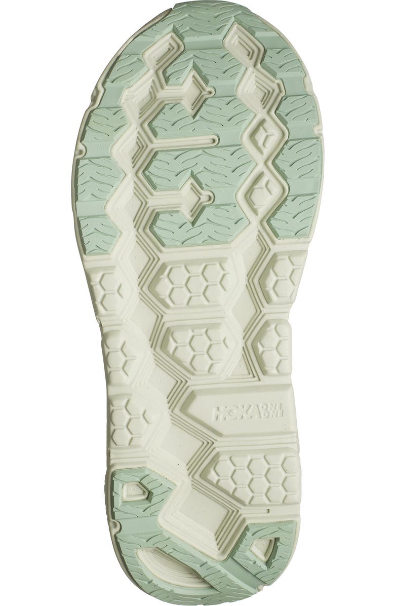 HOKA Clifton L Suede Sneaker, Alternate, color, Smoke Green / Celadon Tint