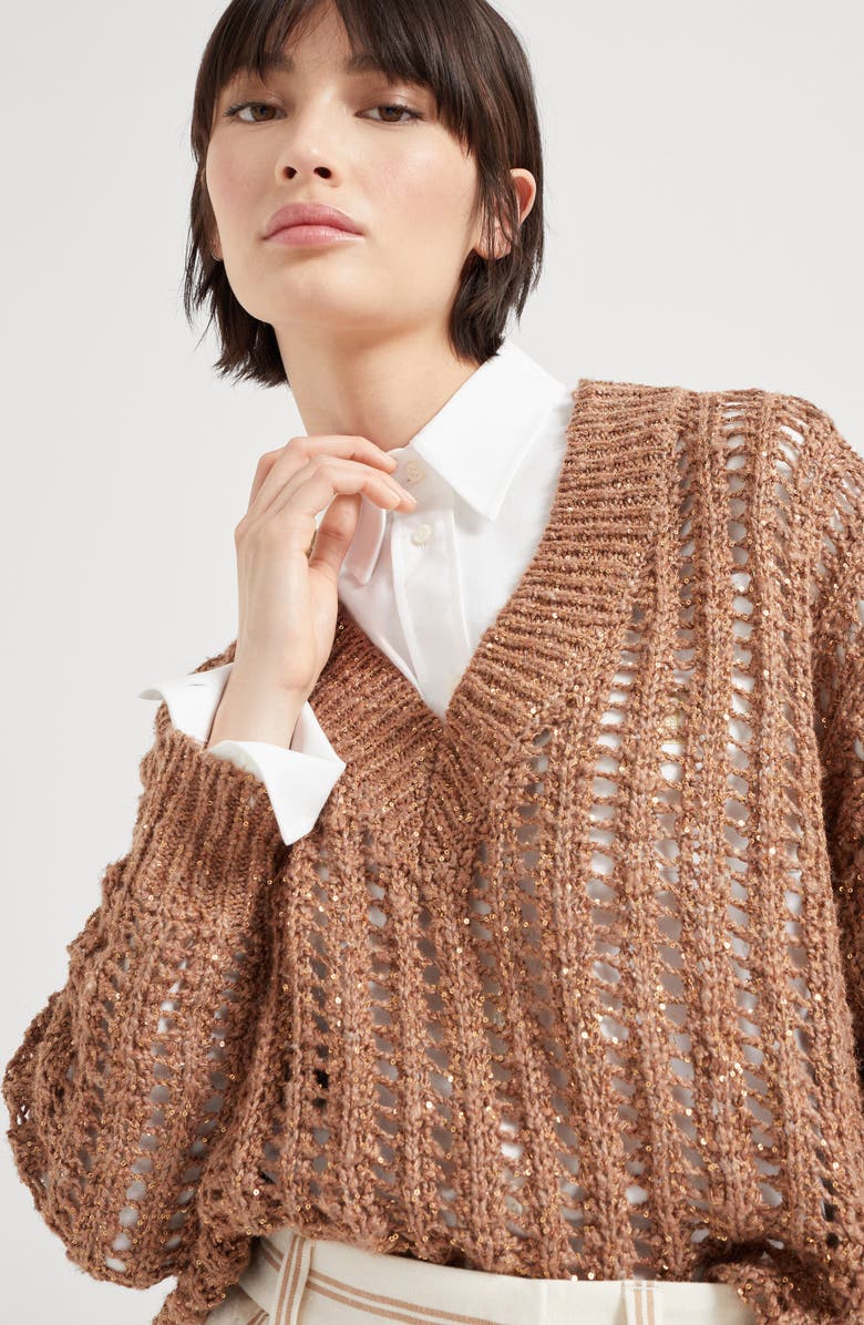 Brunello Cucinelli Dazzling sweater, Alternate, color,