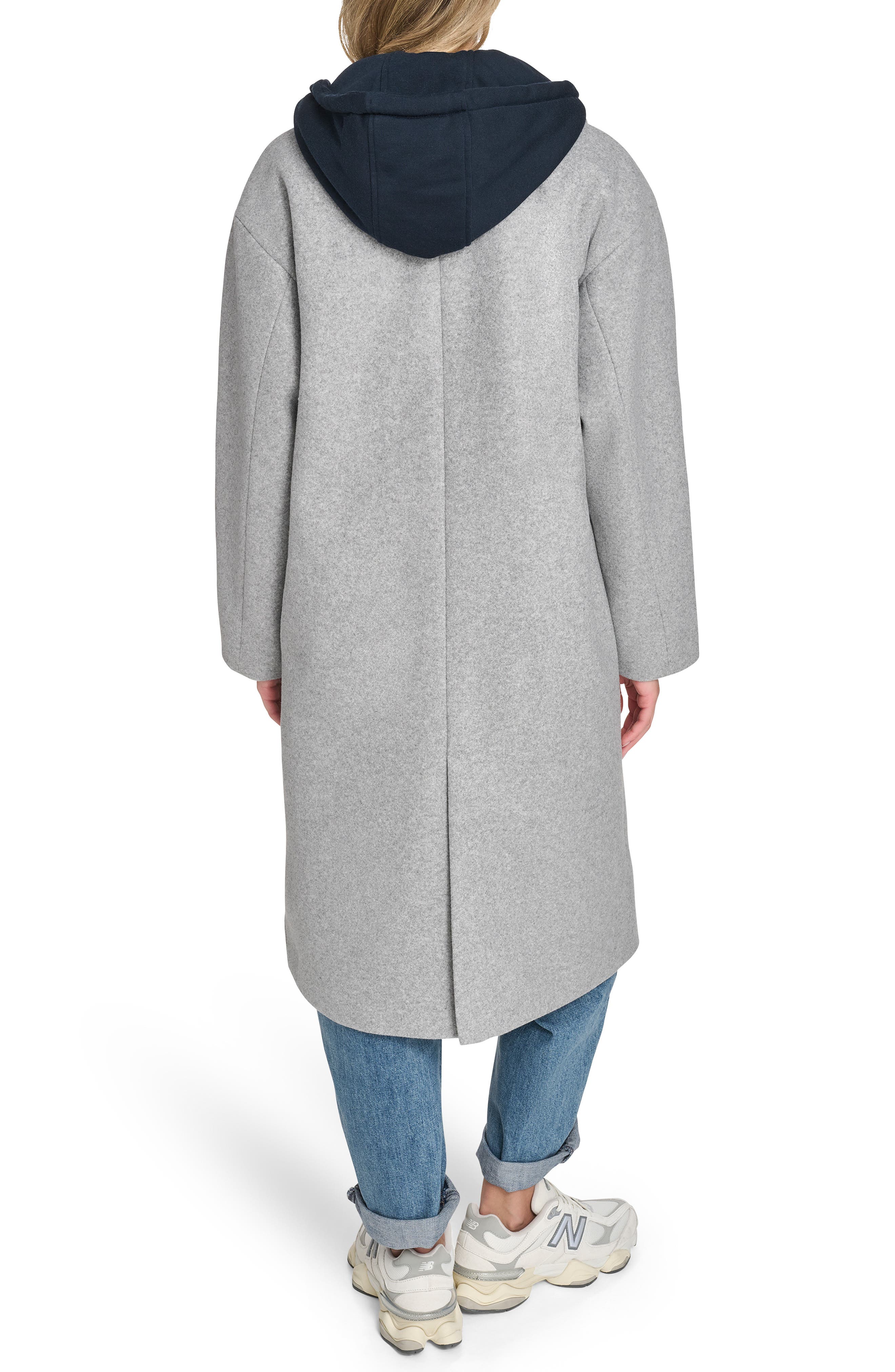Topcoat with Removable Hooded Bib - image 4