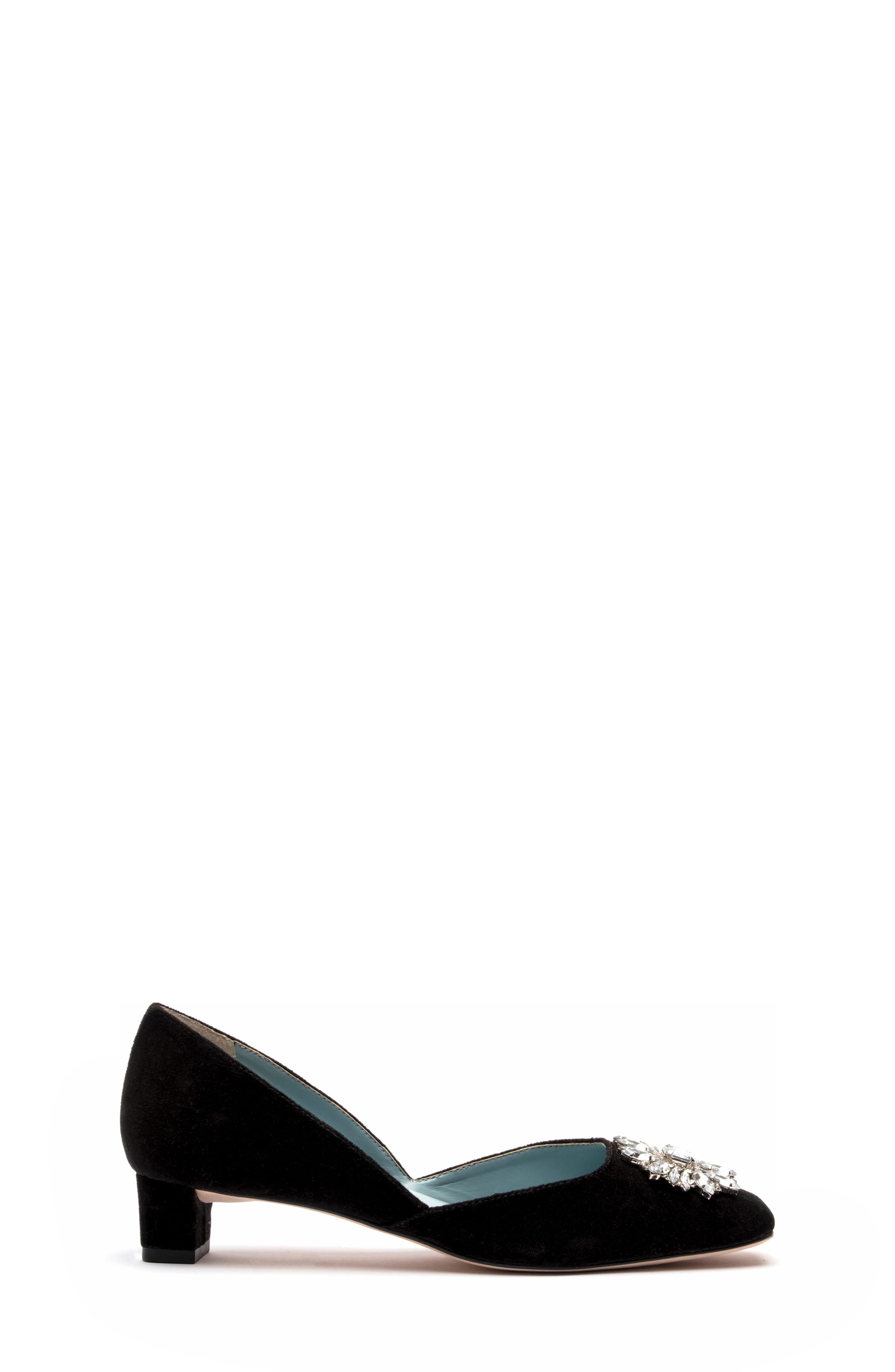 Frances Valentine McCall d'Orsay Pump, Alternate, color, Black