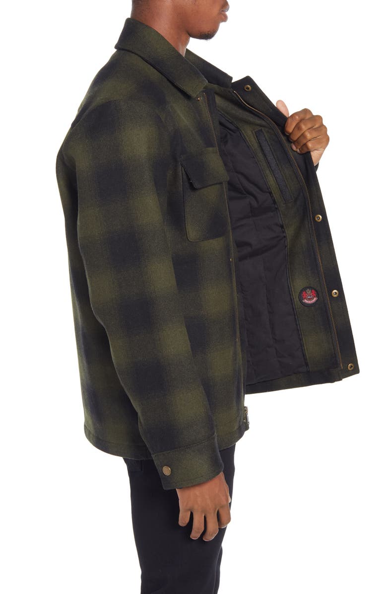 Pendleton Boulder Ombré Check Water Repellent Jacket, Alternate, color, 