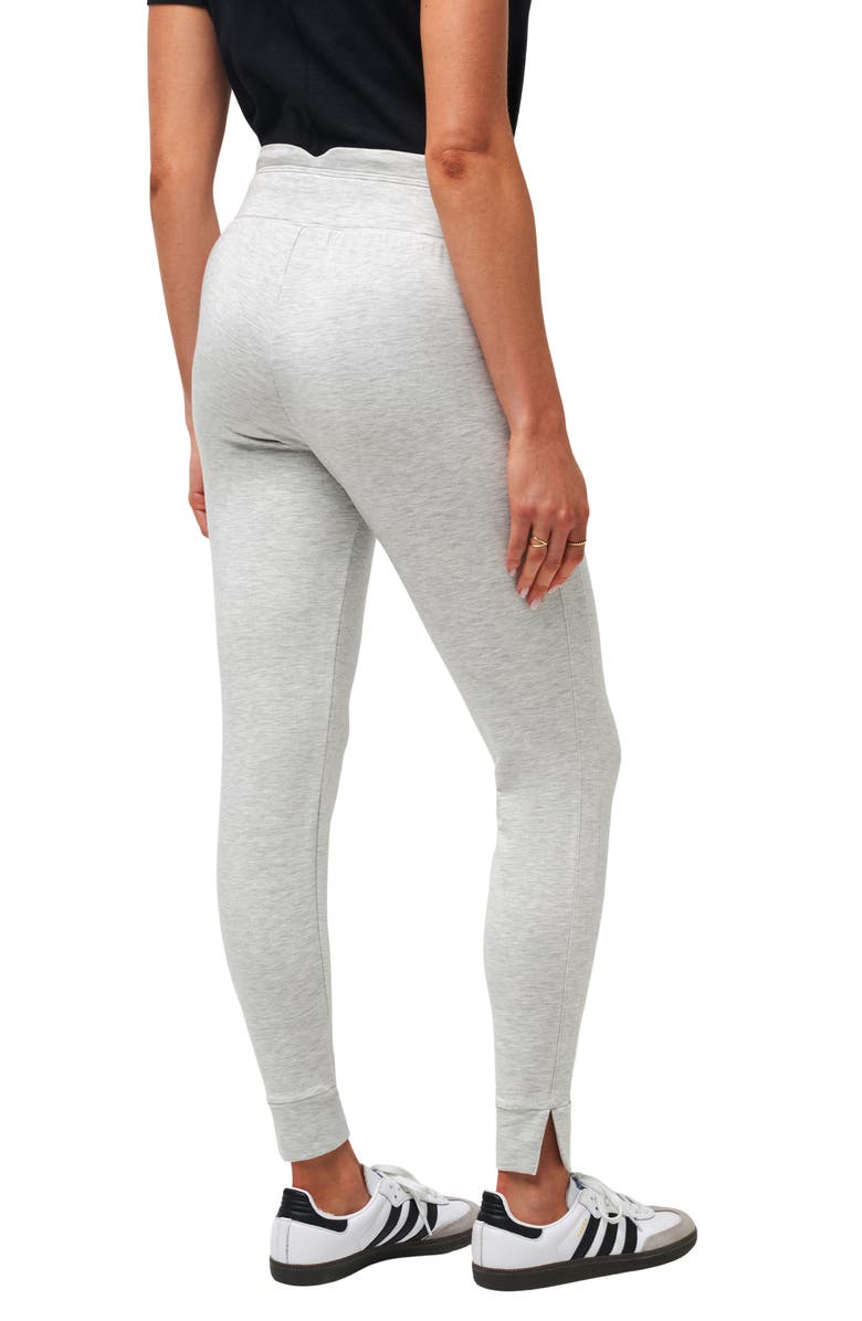 TravisMathew Cloud Terry Drawstring Joggers, Alternate, color, Heather Light Grey