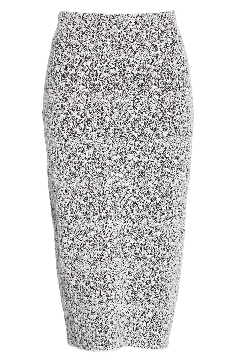BOSS Fucille Knit Midi Pencil Skirt, Alternate, color,