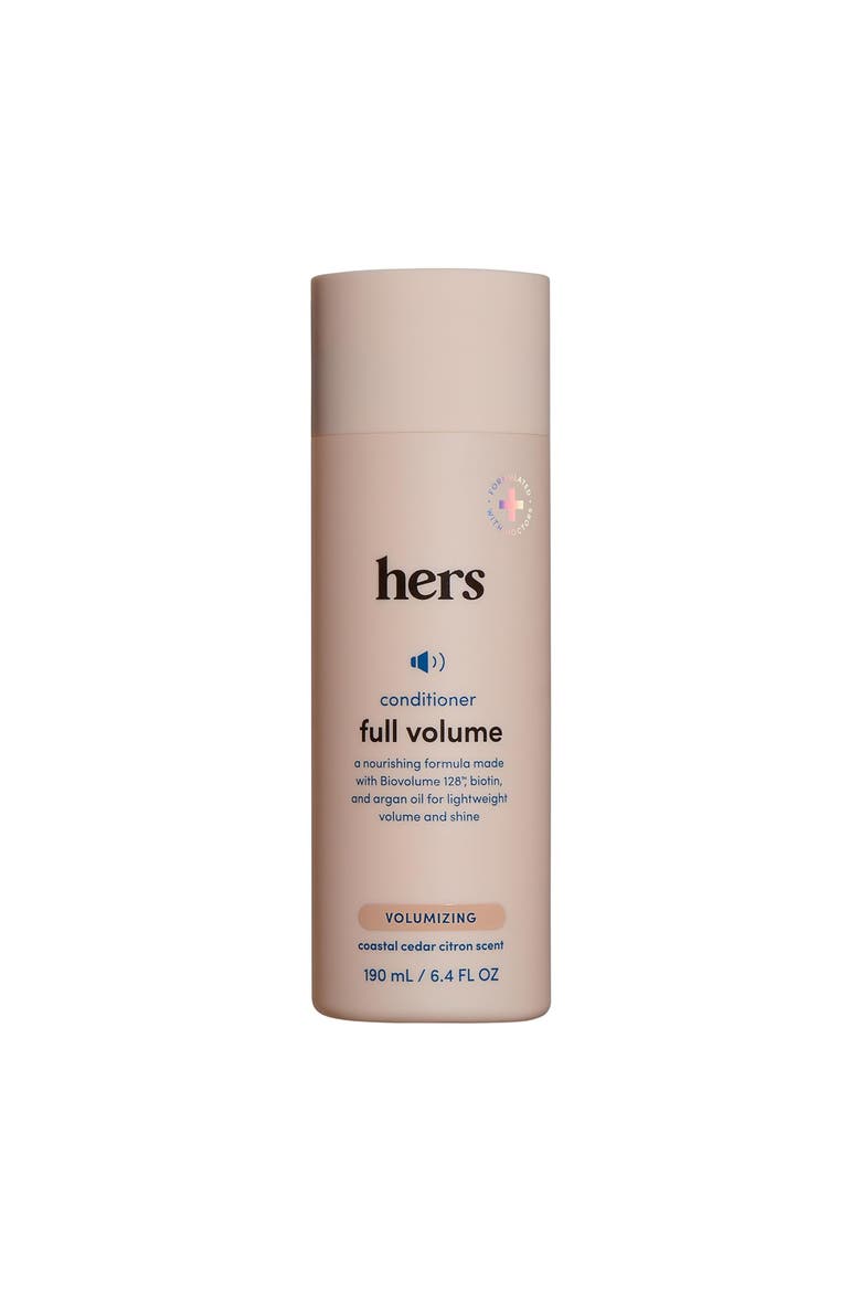 Full Volume Conditioner Moisturizing, Shine Enhancing, Citrus Spice Formula, Main, color, Beige