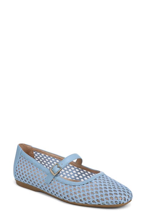 Wren Mesh Mary Jane Flat (Women)