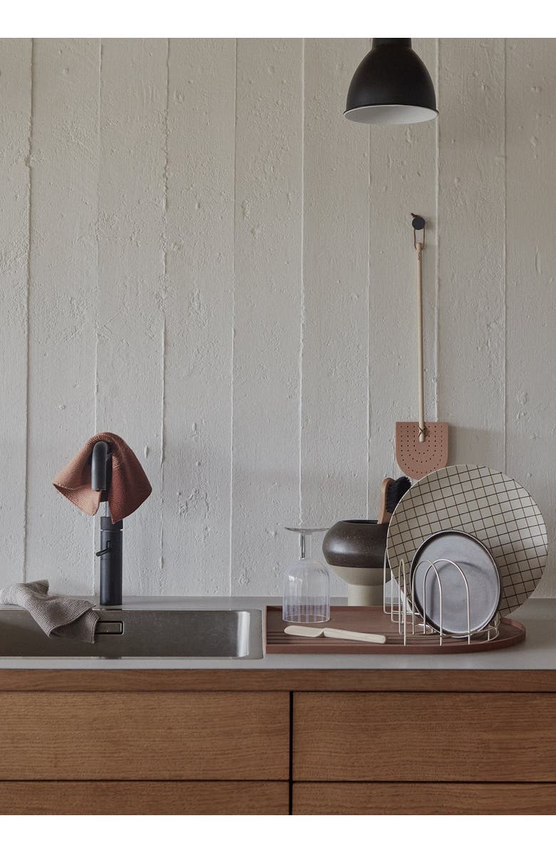 OYOY Hagi Mini Vase, Alternate, color, Brown