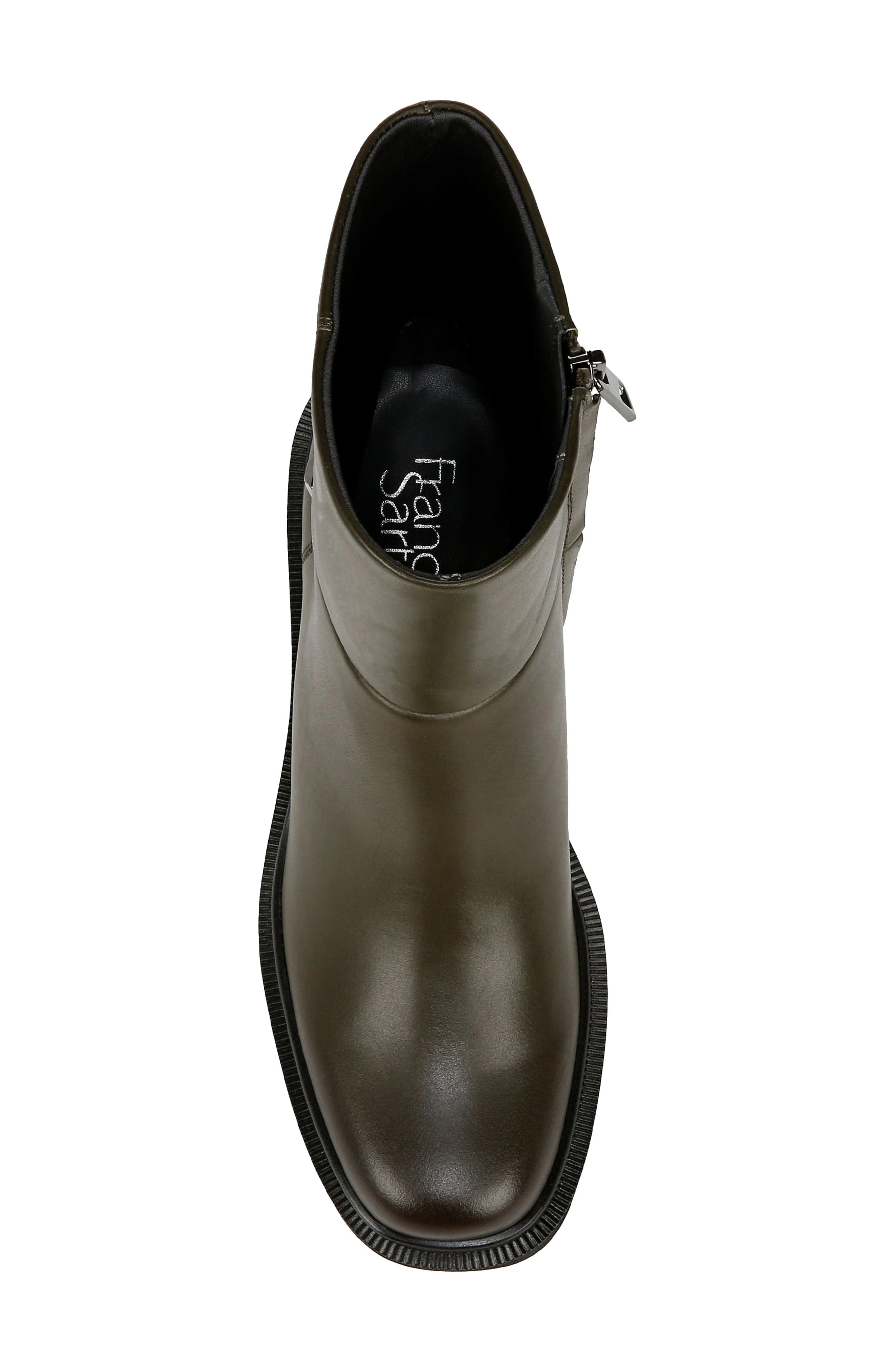 Franco Sarto Kyra Block Heel Bootie, Alternate, color, Olive Green
