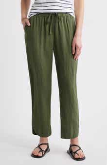 Caslon® Tapered Linen Pants