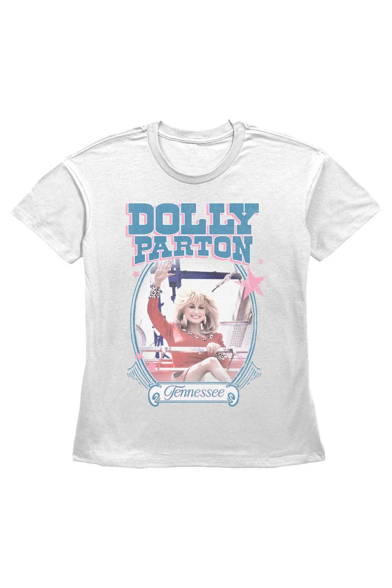 Women's Tennessee Portrait Short Sleeve T-Shirt, Main, color, White