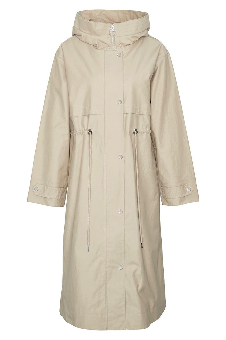 Lavender Waterproof Hooded Coat, Main, color, LT SAND