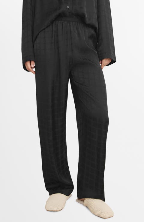 Check Pajama Pants