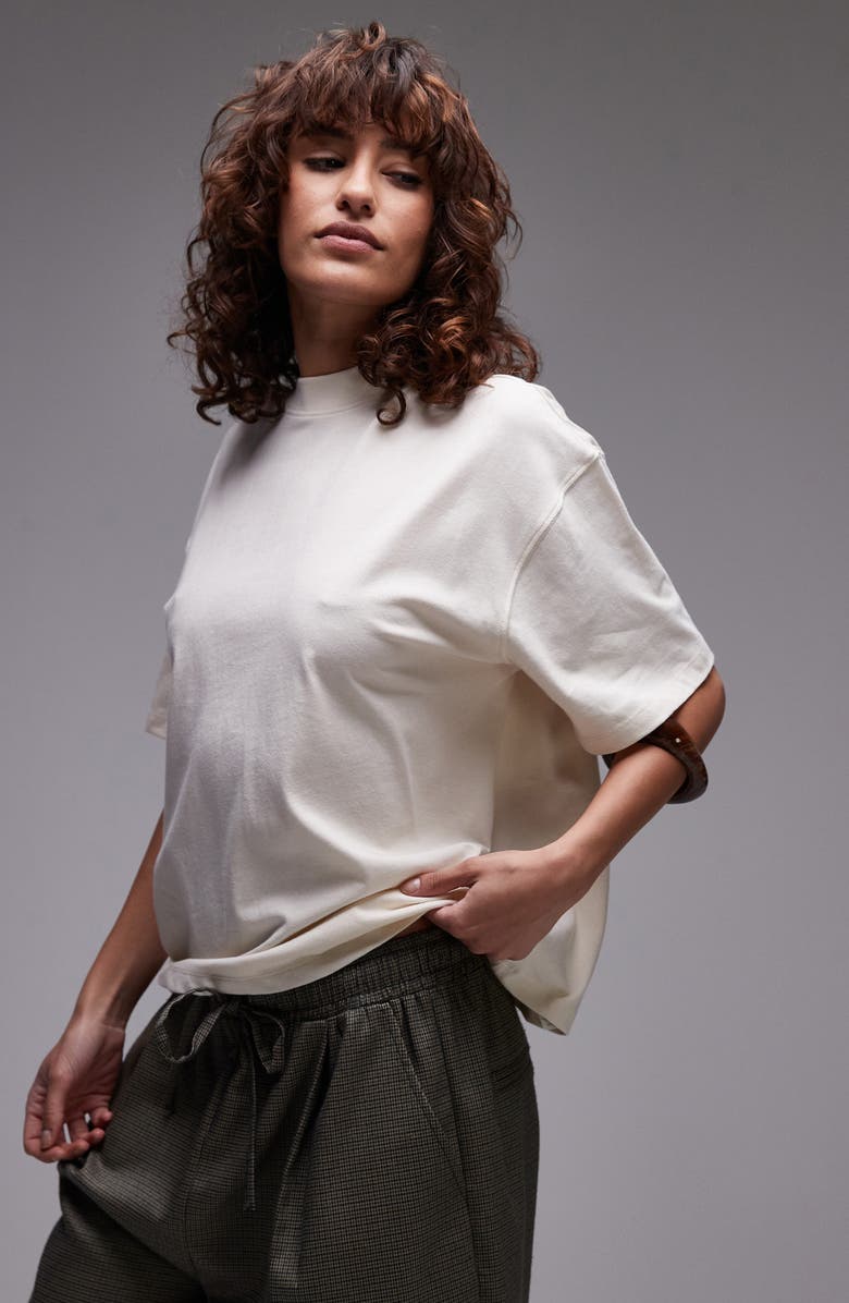 Topshop Oversize Boxy T-Shirt, Alternate, color, 