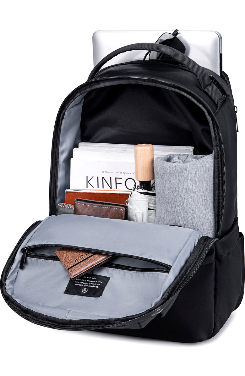 Lux and Nyx Origami 16-inch Laptop Backpack For Women, Alternate, color, Black