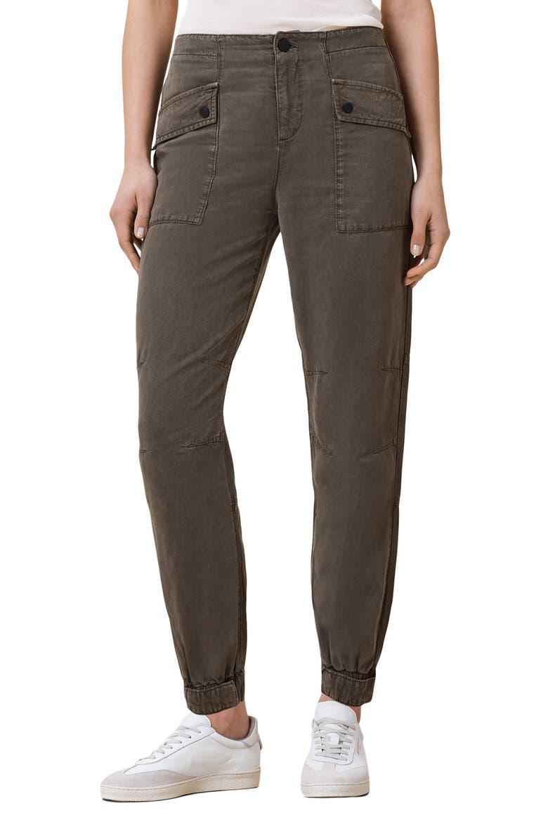 Val Twill Cargo Pants, Main, color, DARK KHAKI GREEN
