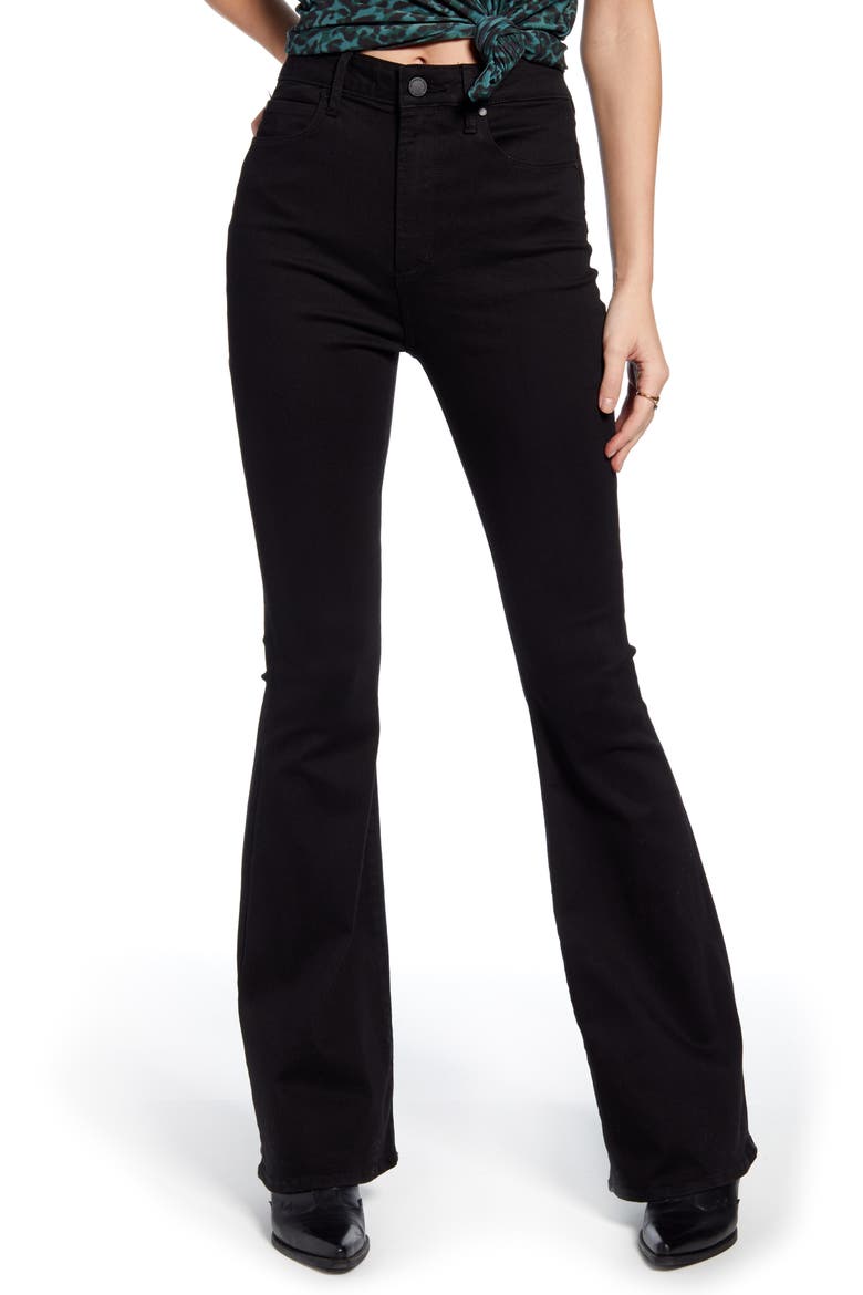 Bridgette High Waist Flare Jeans, Main, color, VALHALLA