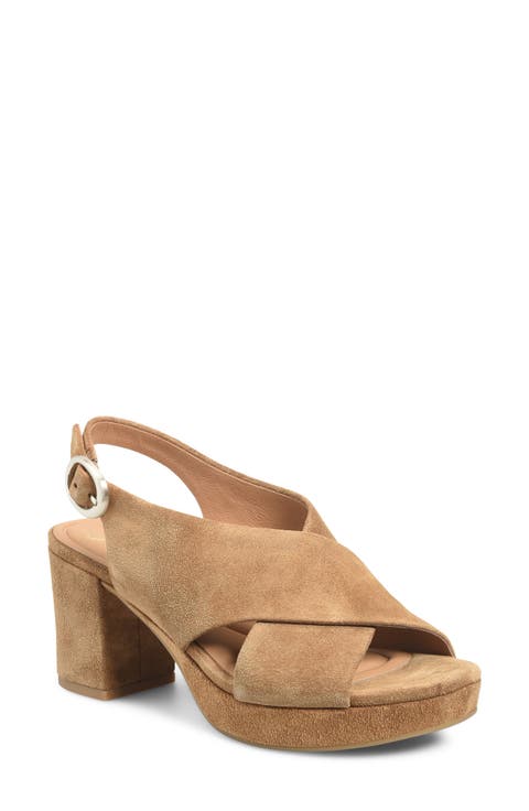 Lyric Slingback Platform Sandal (Women)