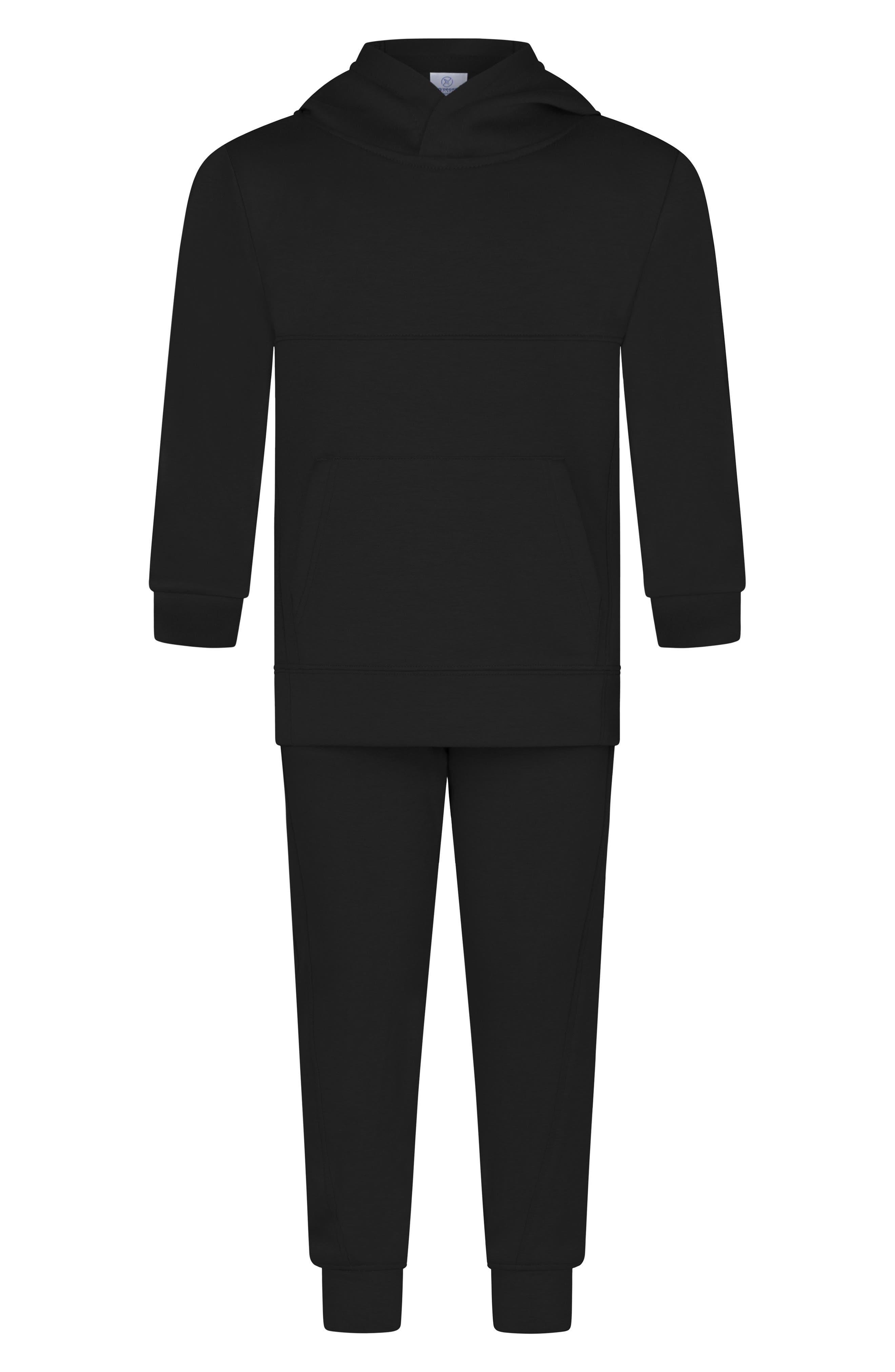 90 DEGREE BY REFLEX Kids' Defy Scuba Knit Hoodie, T-Shirt & Joggers Set