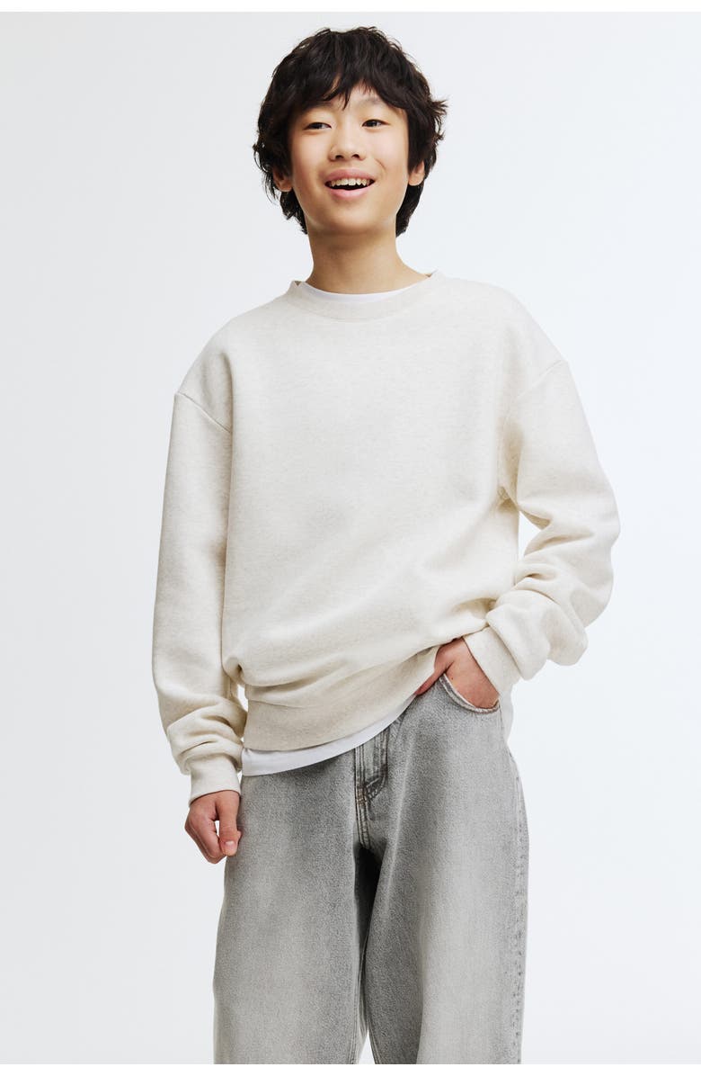 H&M Baggy Fit Jeans, Alternate, color, Light Denim Gray