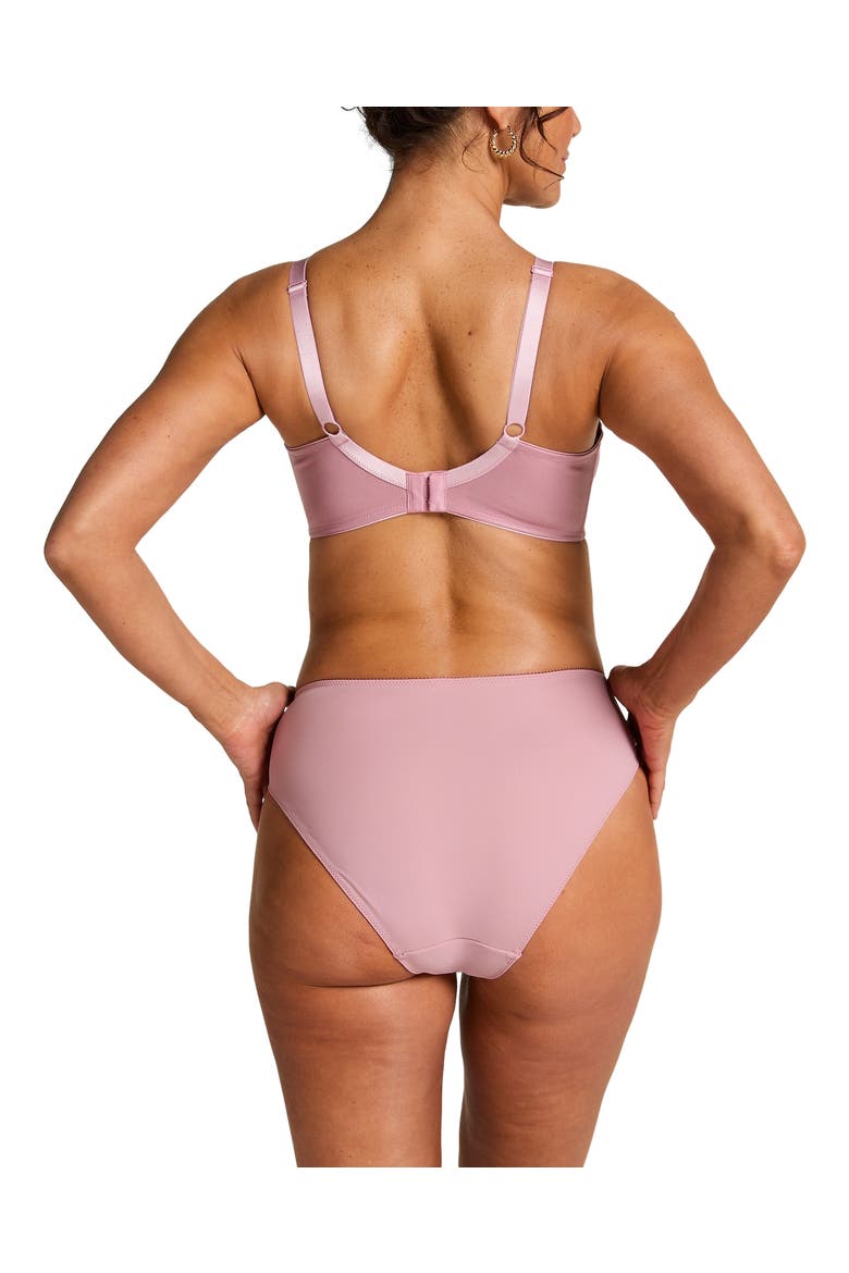 Nina Non-Padded Underwired Minimizer Bra, Alternate, color, Lilas