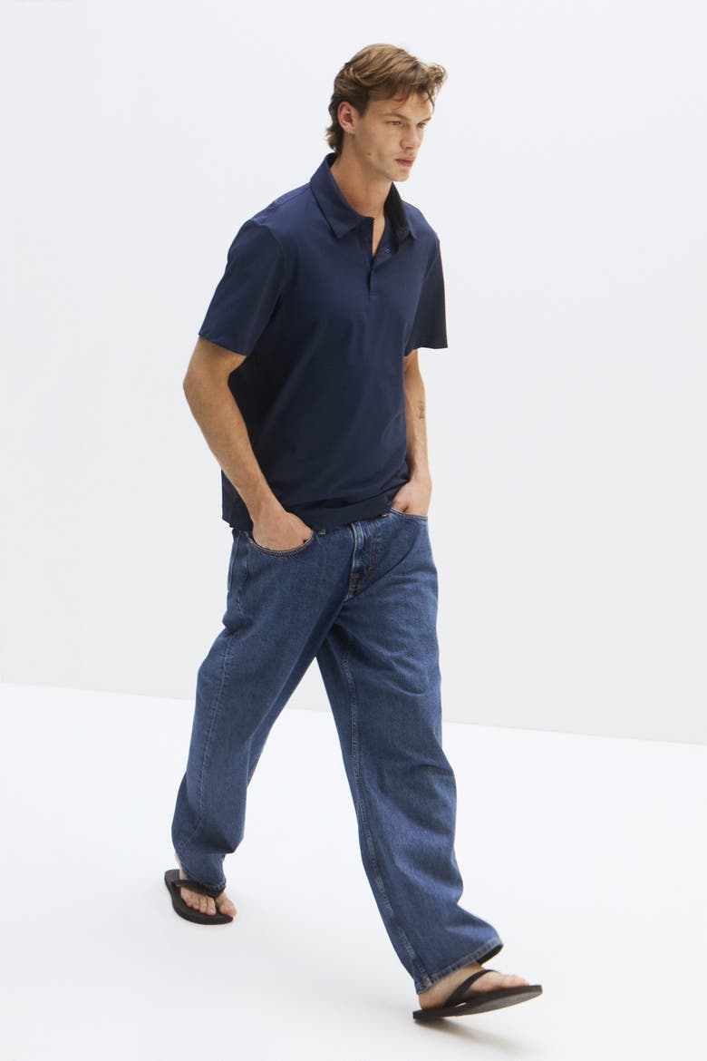 Cooling Regular Fit Polo Shirt, Alternate, color, Dark blue