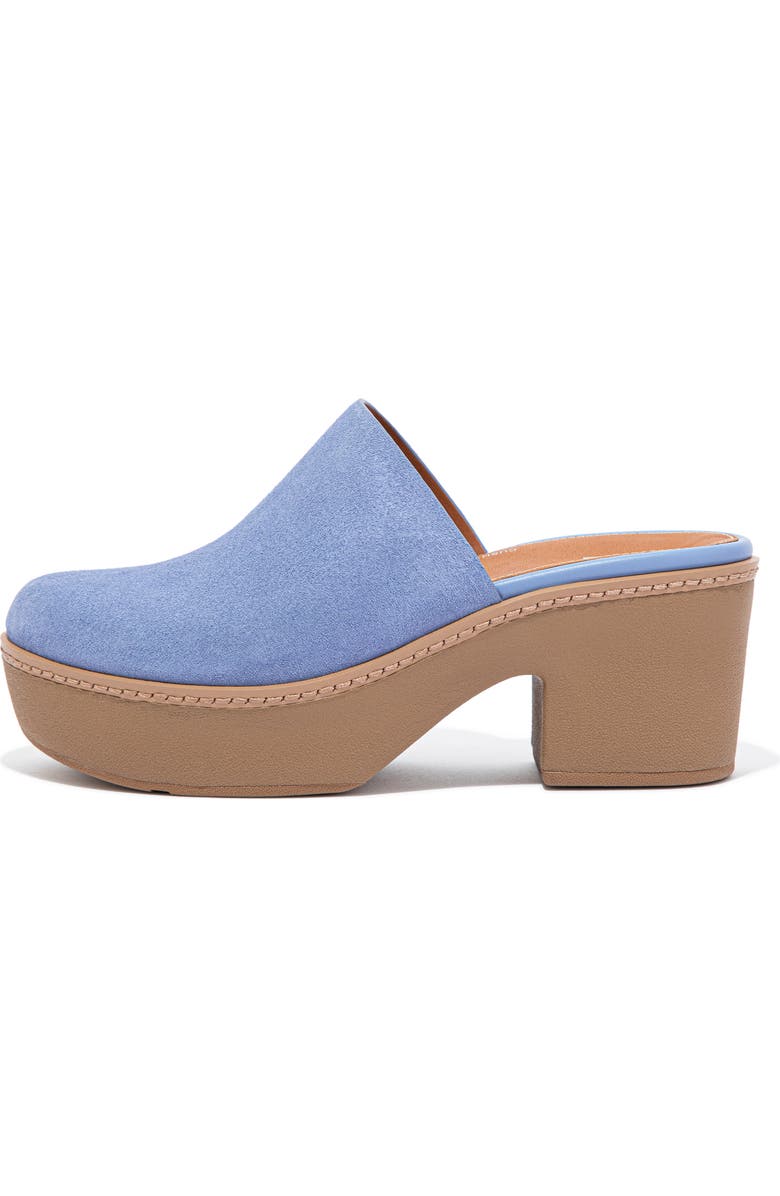 FitFlop Pilar Suede Platform Mule, Alternate, color,