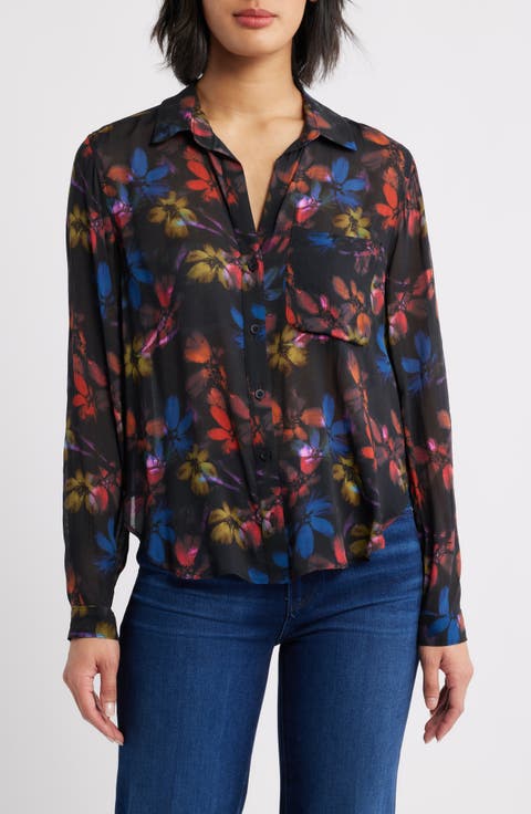 Floral Button-Up Shirt